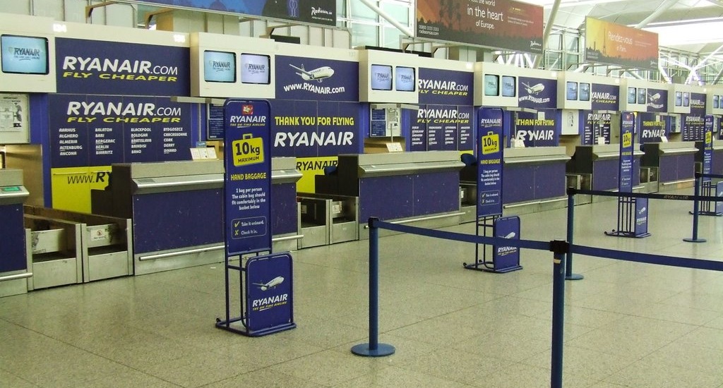 Ryanair check in laikas
