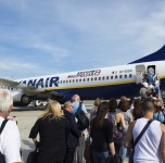 Ryanair sėdimos vietos. Įlaipinimas