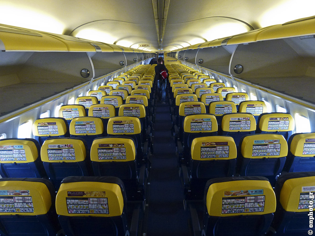 Ryanair sėdimos vietos